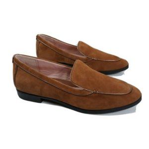 TARYN ROSE Women’s Bryn Caramel Brown Loafers